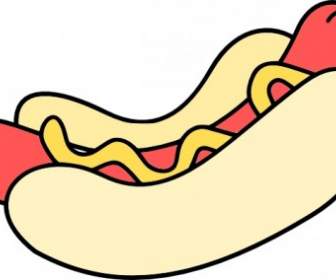 Clipart De Hot-Dog Sandwitch