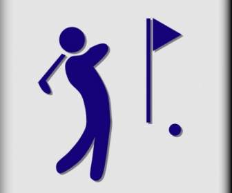 Hotel Icon Golf Course Clip Art