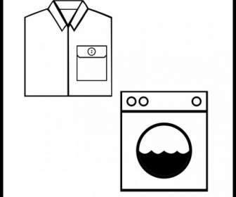 酒店的圖示有洗衣服務