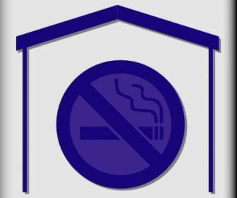 Hotel Symbol Nichtraucher-Zimmer ClipArt
