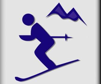 Khách Sạn Biểu Tượng Ski Khu Vực Clip Nghệ Thuật