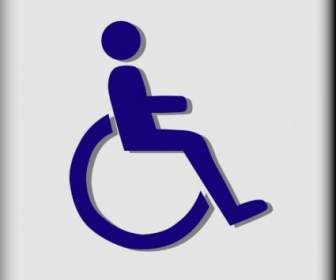 Hotel Symbol Rollstuhl Zugang ClipArt