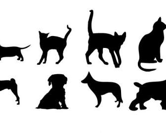House Animals Vector Graphics
