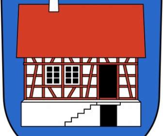 บ้านอาคารบ้าน Wipp Hausen เป็นตราแผ่นดิน Albis ปะ