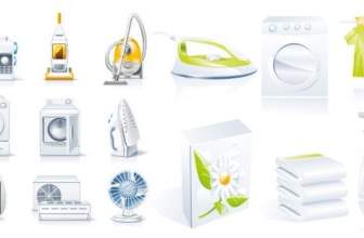 Household Appliances Icon Vector