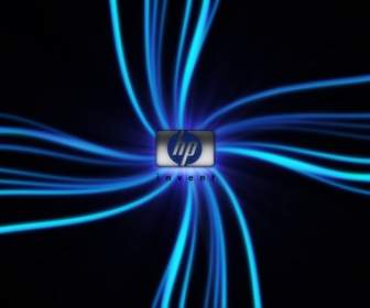 HP Logo Tapeta Hp Komputery