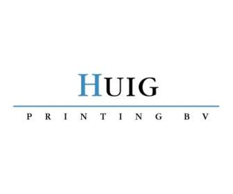 Huig Bv を印刷