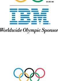 IBM Jogos Olímpicos Logoa