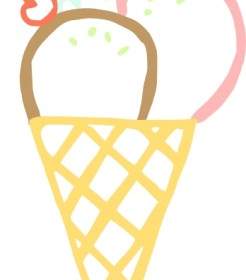 Ice Cream Cone Clip Art