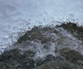 얼음 진주 Eiskristalle 얼음