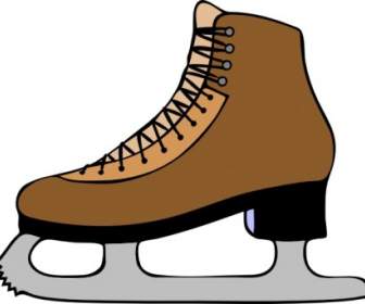 Ice Skate Shoe Clip Art