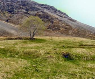 Iceland Landscape Mountain
