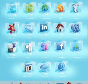 Icons Social Snow Icons Pack