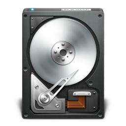 in side hard disk