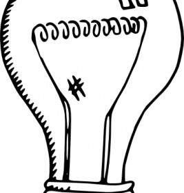 Incandescent Light Bulb Clip Art