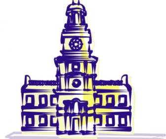Independence Hall Clip Art