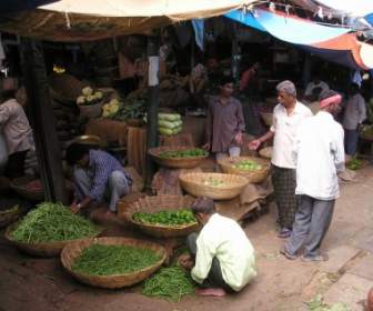 印度市場蔬菜