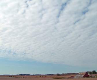 Indiana Farm And Sky