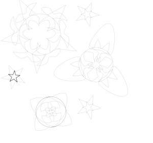 インスピレーション マグノリアの花 Web パターン