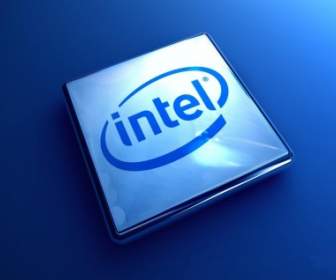 Intel Logo Tapeta Intel Komputerów