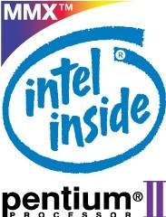 โลโก้ Intel Pentiun Mmx