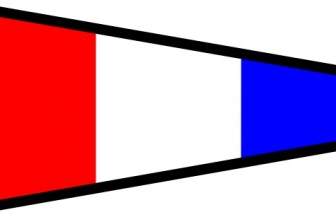 Bandera De Señal Marítima Internacional Clip Art