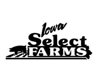 アイオワ州の農場を選択します。