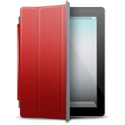 Ipad Black Red Cover