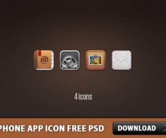 IPhone App Icon Psd Gratis