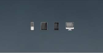 IPod Ipad Iphone Und Imac-Symbole