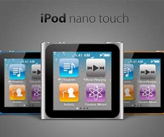 Ipod Neno Touch Free Psd