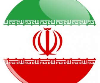 Iran Flag Button