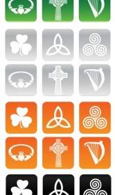 Irish And Celtic Buttons