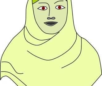 Hijab Islamique Vail Foulard Clipart