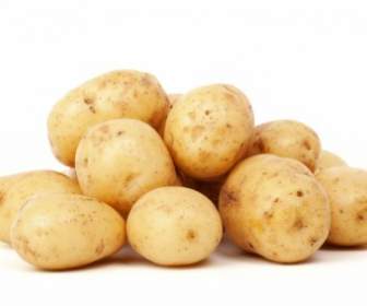 Isolated Potatoes