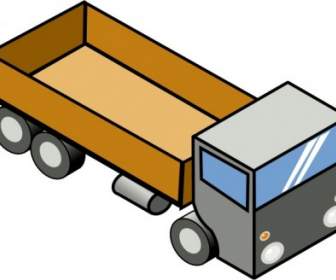 ClipArt Camion Isometrica