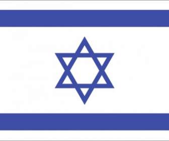 イスラエルの国旗をクリップアートします。