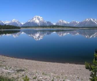 Taman Nasional Lake Grand Teton Jackson Wyoming