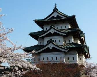 Edifícios Do Castelo De Japão
