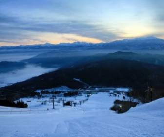 Giappone Montagne Di Ski Resort