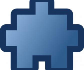 장 빅터 Balin 아이콘 퍼즐 블루 클립 아트