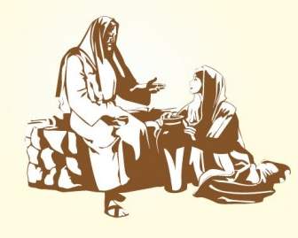 Jesus Begegnet Eine Frau