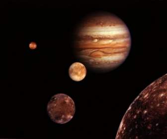 Planeta De Monde De Júpiter