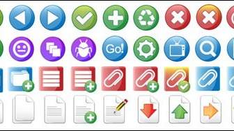 Kameo Commonly Used Web Design Icons