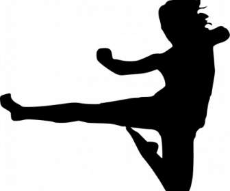 Karate-Mädchen