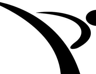 Karatê Logo Clip Art