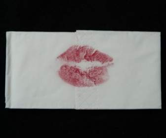 キス口の唇にキスします。