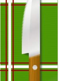 Couteau Sur Clipart Table