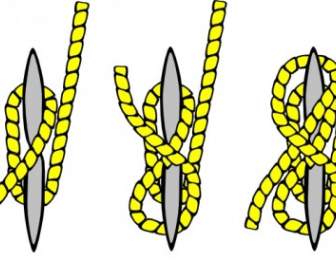 Knot Illustration Cleat Hitch Clip Art
