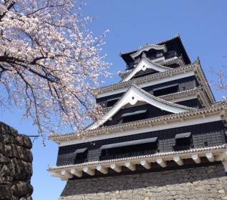 kumamoto castle spring building